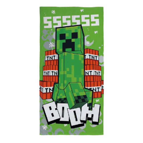 Minecraft Handtuch Creeper Boom 70 x 140 cm