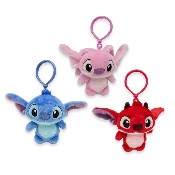 Lilo & Stitch Plüsch-Schlüsselanhänger 12 cm Sortiment (24)    