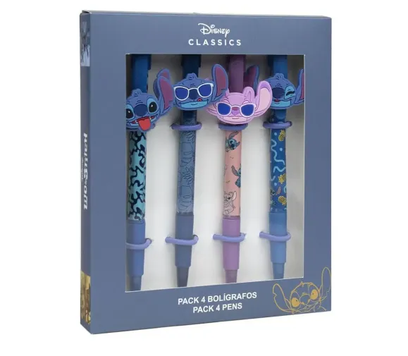 Loli & Stitch Kugelschreiber 4er-Pack 