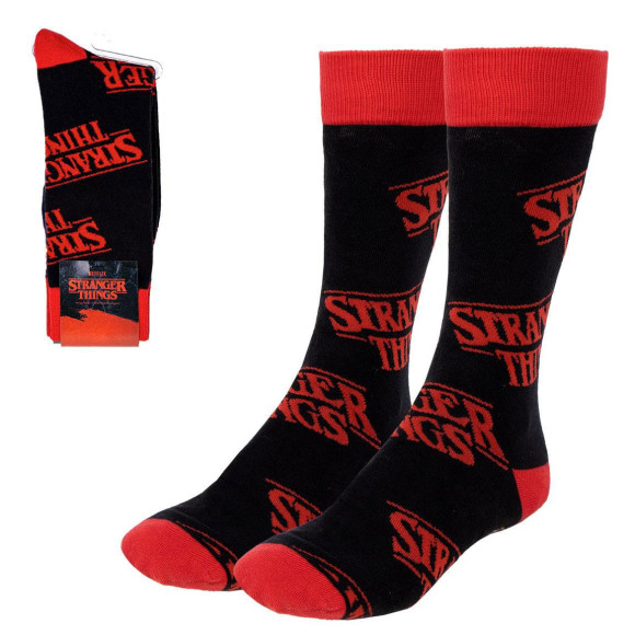 Stranger Things Socken Logo Sortiment (6)