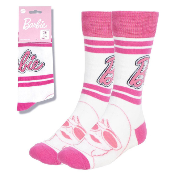 Barbie Socken Logo White 36-43  