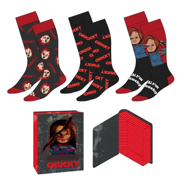 Chucky Socken 3er-Pack 38-45  
