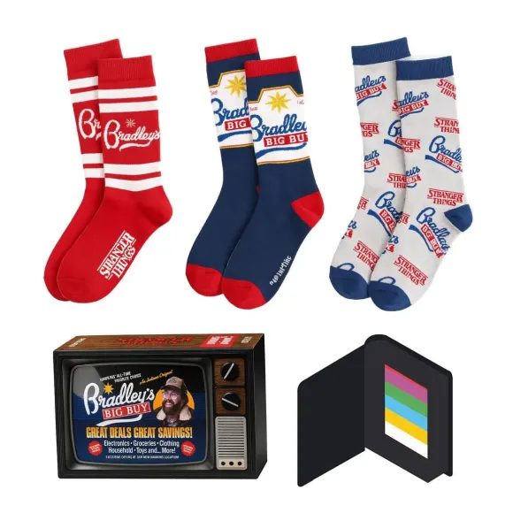 Stranger Things Socken 3er-Pack 38-45 Bradley´s Big Buy