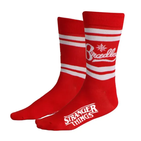 Stranger Things Socken Bradley´s Big Buy Red 38-45 