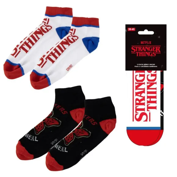 Stranger Things Knöchelsocken 2-er Pack 38-45