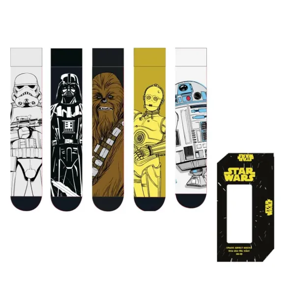 Star Wars Socken 5er-Pack 38-45  