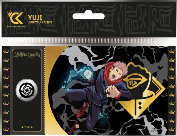 Jujutsu Kaisen Golden Ticket Black Edition #01 Yuji Umkarton (10)