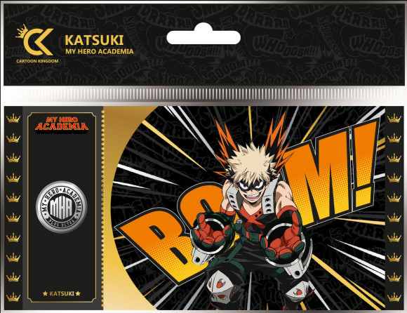 My Hero Academia Golden Ticket Black Edition #02 Katsuki Umkarton (10)
