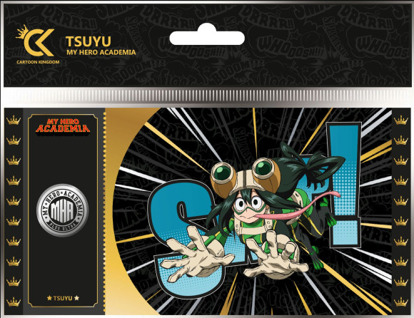 My Hero Academia Golden Ticket Black Edition #14 Tsuyu Umkarton (10)