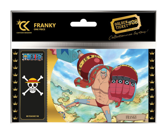 One Piece Golden Ticket Black Edition #08 Frankie Umkarton (10)
