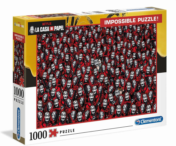 Haus des Geldes Impossible Puzzle Mask