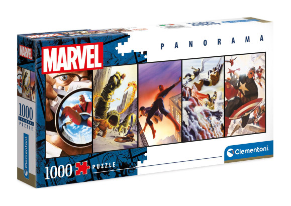 Marvel Comics Panorama Puzzle Panels (1000 Teile)