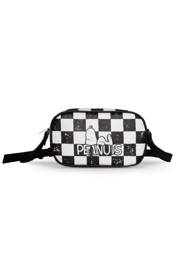Peanuts Umhängetasche Checkerboard Logo