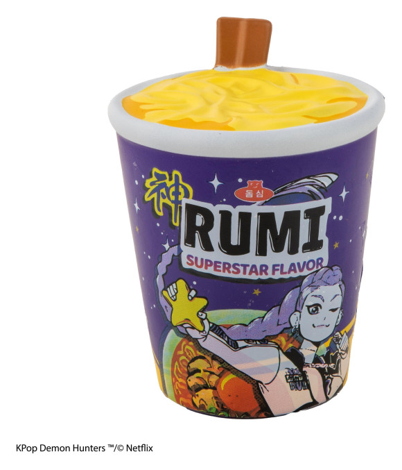 KPop Demon Hunters Squishy Anti-Stress Figur Rumi Superstar Flavor Noodles