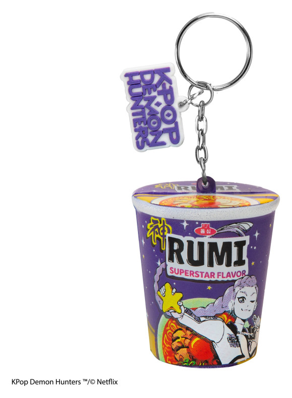 KPop Demon Hunters Squishy Schlüsselanhänger Rumi Superstar Flavor Noodles