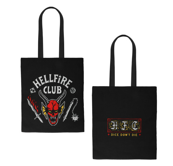 Stranger Things Tragetasche Hellfire Club
