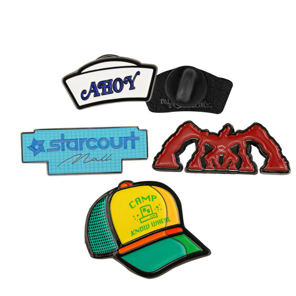 Stranger Things Ansteck-Pins 4er-Pack Season 3