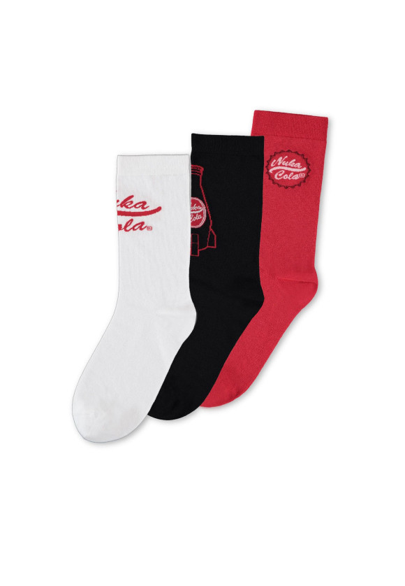Fallout Socken 3er-Pack Nuka Cola 39-42