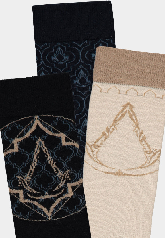 Assassin's Creed Socken 3er-Pack Logos 39-42
