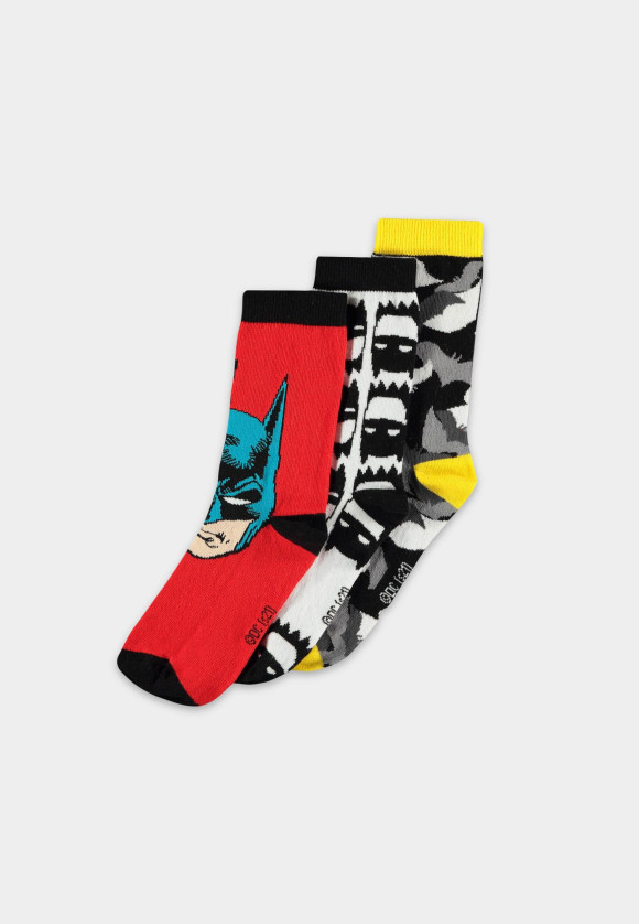 DC Comics Socken 3er-Pack Batman 43-46
