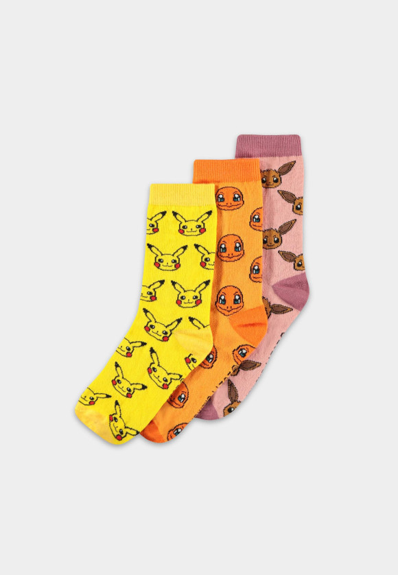 Pokémon Socken 3er-Pack Three Icons 43-46