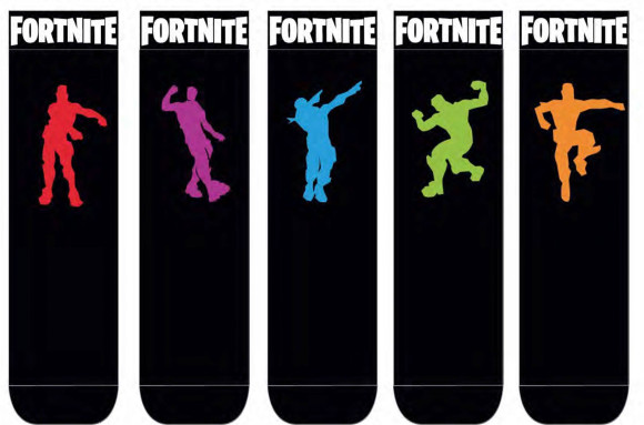 Fortnite Socken 5er-Pack Dance