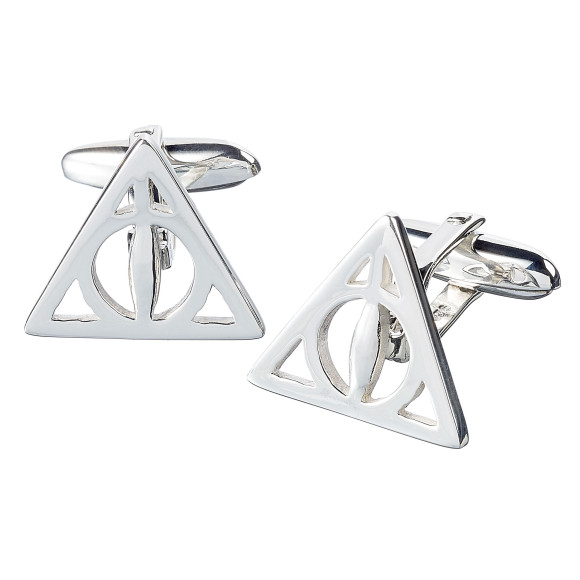 Harry Potter Manschettenknöpfe Heiligtümer des Todes (versilbert)