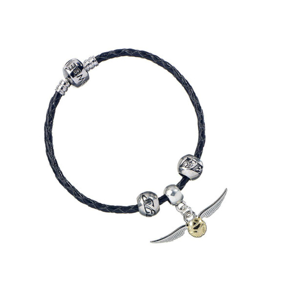 Harry Potter Slider Charm Leder-Armband Quidditch