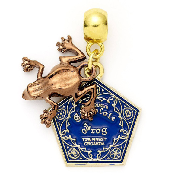 Harry Potter Anhänger Schokofrosch (vergoldet)