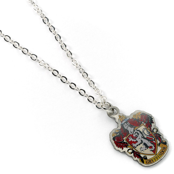Harry Potter Halskette & Anhänger Gryffindor Crest (versilbert)