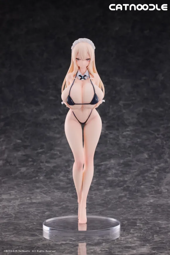Original Character PVC Statue 1/6 Dosukebe Bikini wo Kitekureru Juujun na Maid-san Illustration by Himuka Yuzuki 27 cm    