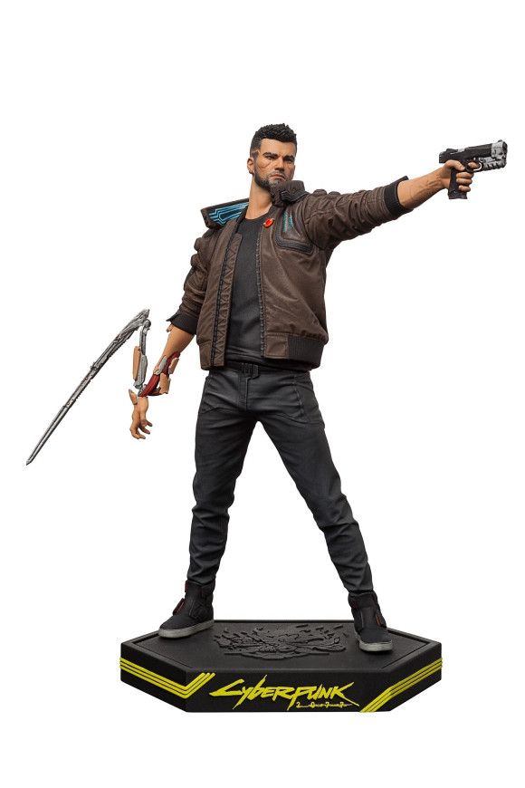 Cyberpunk 2077 Male V Statue 24 cm