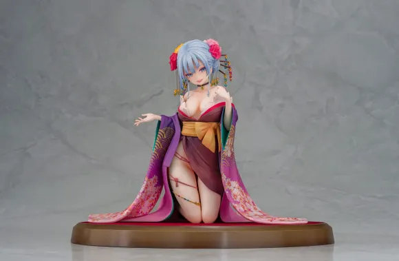 Original Character Statue 1/7 Shujuu Ecstasy Shion Oiran Ver. (Wholesome Ver.) 15 cm