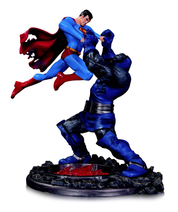 DC Comics Statue Superman vs. Darkseid 3nd Edition 18 cm