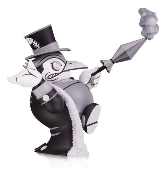 DC Artists Alley PVC Figur The Penguin by Joe Ledbetter Black & White Version 17 cm
