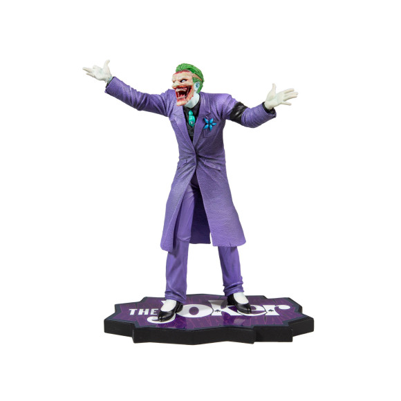 The Joker Purple Craze: The Joker Statue 18 cm by Greg Capullo