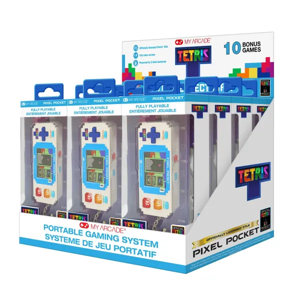 Tetris Mini tragbare Spielkonsole Pixel Pocket Display (12)