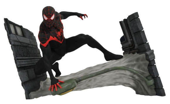 Marvel Comic Miles Morales Spider-Man Gallery Statue 18 cm