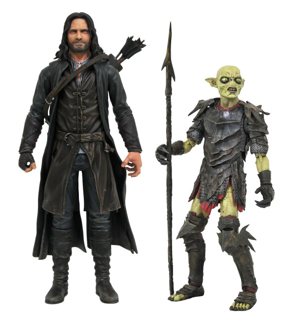 Herr der Ringe Select Actionfiguren 18 cm Serie 3 Sortiment (6)