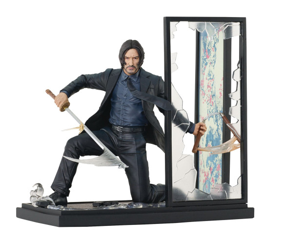 John Wick: Kapitel 4 Gallery PVC Statue John Wick (Stained Glass) 20 cm