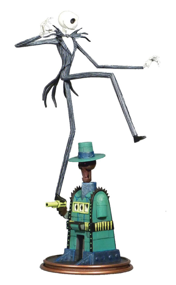 Nightmare before Christmas Oogies Lair Jack Gallery Statue 35 cm