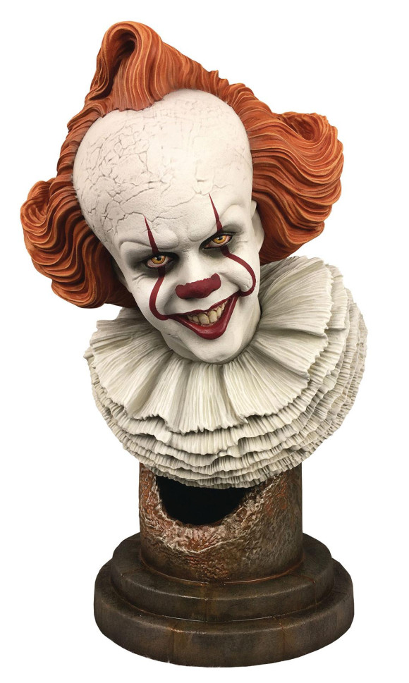 Stephen Kings Es Pennywise Legends in 3D Büste 25 cm
