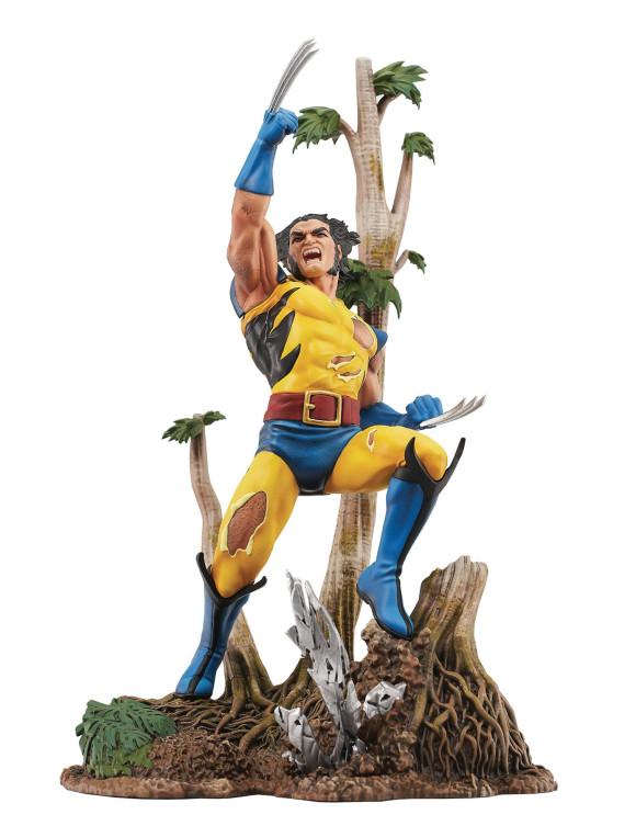 Marvel Gallery PVC Diorama 90's Comic Wolverine 28 cm