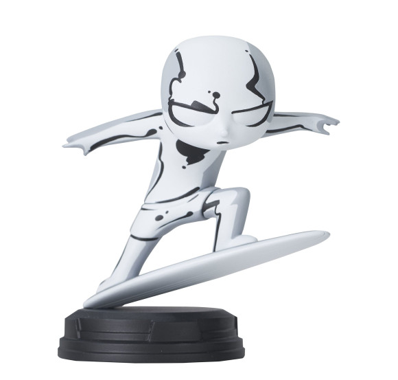 Marvel Animated Statue Silver Surfer 10 cm