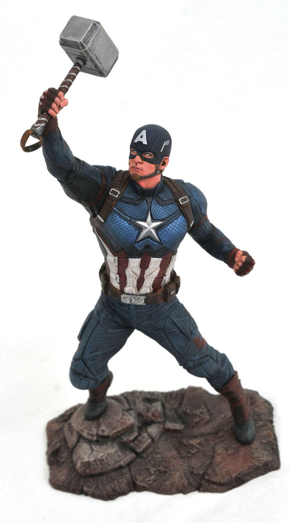 Avengers Endgame Captain America Marvel Gallery Statue 23 cm