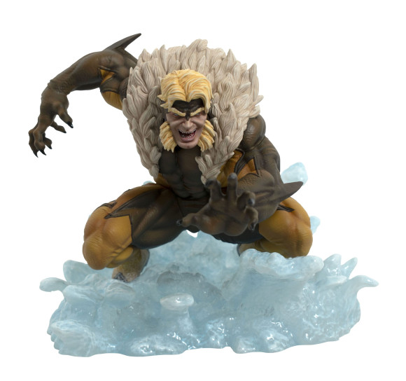 Marvel Comic Gallery PVC Diorama Sabretooth 16 cm