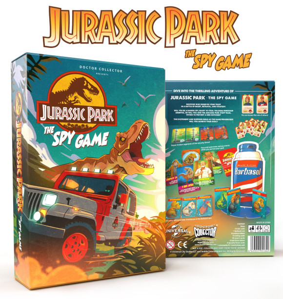 Jurassic Park Brettspiel The Spy Game *Englische Version*