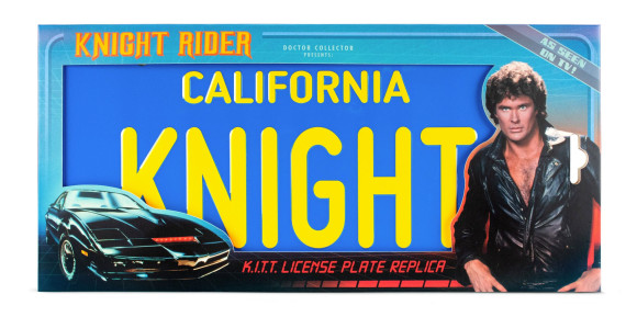 Knight Rider KITT Nummernschild