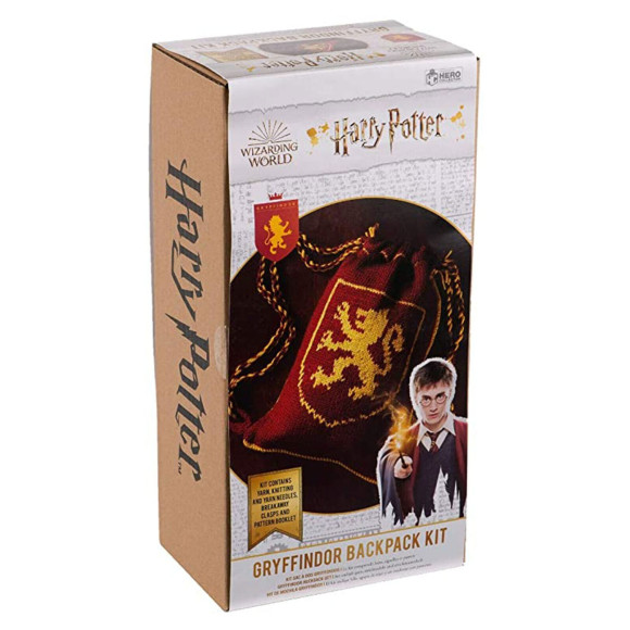 Harry Potter Strick-Set Rucksack Gryffindor