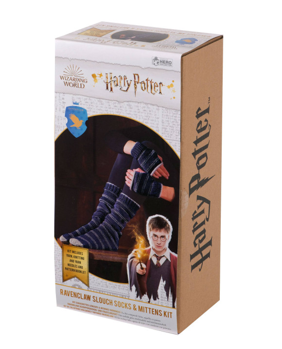 Harry Potter Strick Set Haussocken und Fäustlinge Ravenclaw